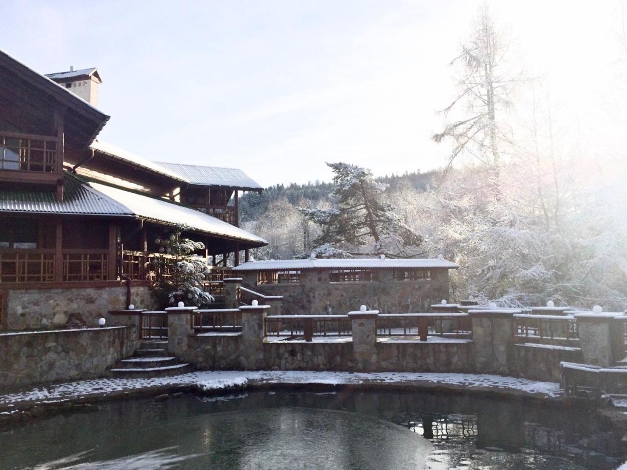 Eco Sadiba Kaskad Otel Velyka Volosyanka Dış mekan fotoğraf